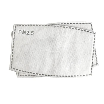 

5 Layers Filter Face Mask PM2.5 Face Mask Filter Activated Carbon Breathing Filters Adult paper Health Care Mask