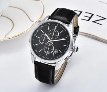 

Top Brand Fossil Men's Watch AAA Chronograph Quartz Watches Luxury Men Leather Strap Wrist Watch Clock relojes para hombre 2020