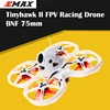 EMAX Tinyhawk II BNF FPV Racing Drone BNF Compatible with FrSky D8 F4 FC 5A ESC 0802 Motor Runcam Nano 2 Camera 200mW VTX 1