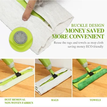 

New Water Spray Mop Lazy Flat Mop Wooden Floor Mop Floor Cleaning Mop Cleaning Tools For Home Water Spray Mop Lazy Flat Mop