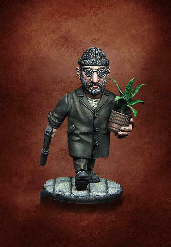 

1/32 65mm ancient stand man with base Resin figure Model kits Miniature gk Unassembly Unpainted