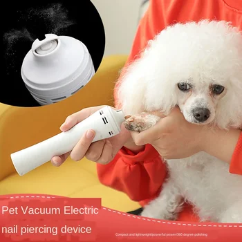 

New Pet Electric Nail Piercing Device Shaving Device Trimming Set Cleaning Cosmetic Tool Nail Clippers