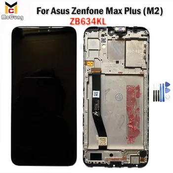 

10PCS LCD For Asus Zenfone Max Plus (M2) ZB634KL LCD Touch Pantalla Screen with Frame For Asus Zenfone Max Shot zb634kl 6.26"