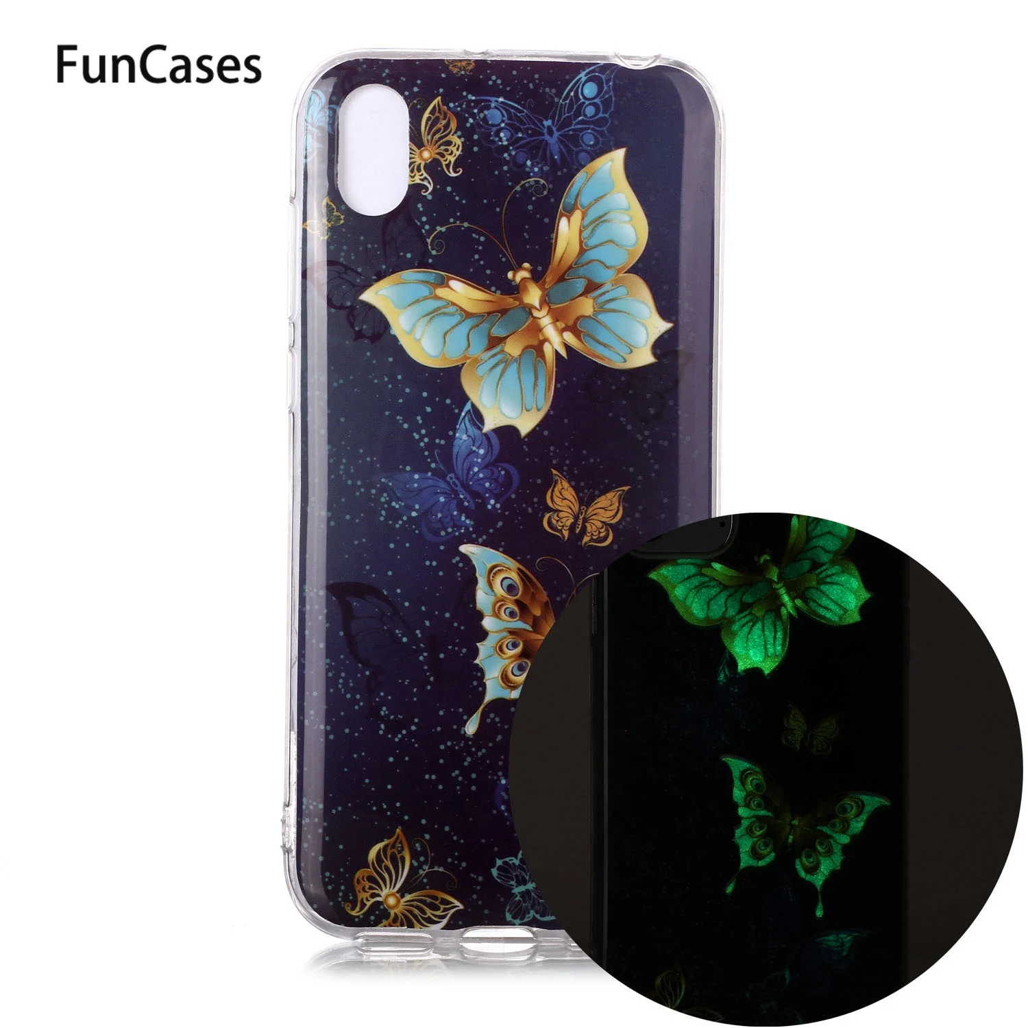 Warna Yang Hidup Luminous TPU Cover Untuk untuk Huawei Y5 2019 Telepon Kasus Carcasa Cellphone Case SFor Melindungi Huawei Tritone Kehormatan 8S