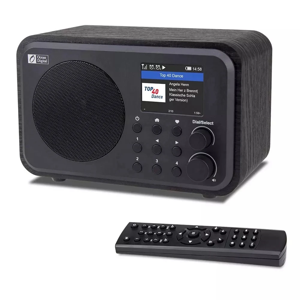 Radio Digital portátil con batería recargable, receptor Bluetooth, WR-336N, wi-fi, Internet