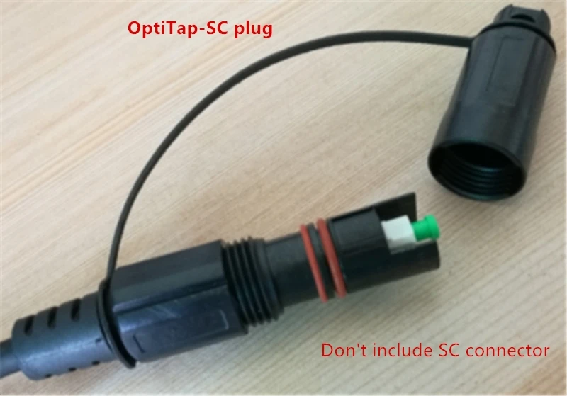 OptiTap-SC plug 10 шт. OptiTap-SC водонепроницаемый разъем и адаптер разъем ftth fibra оптика ELINK - Цвет: OptiTap-SC plug