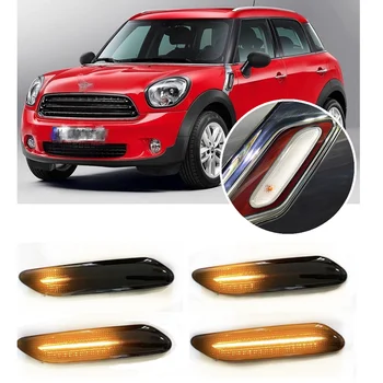 

Suitable for Mini Countryman Cooper One R60 Paceman Cooper R61Smoke Black Dynamic LED Indicator Side Marker Signal Light