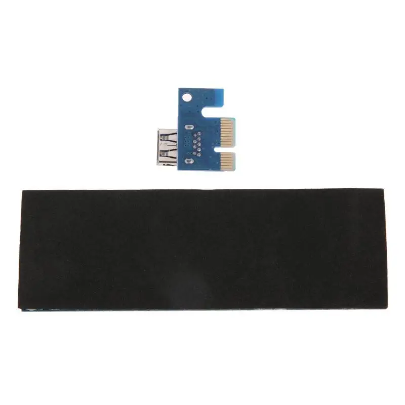 60 см PCIE PCI-e pci Express Riser Card 1X om 16X USB 3,0 удлинитель адаптер SATA 15Pin om 4Pin кабель питания для BTC Mijnbouw