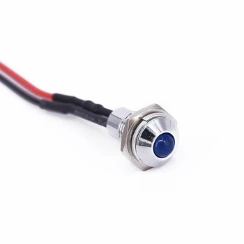 

Replacement Repair Spare Parts Mounting DC 12V LED Indicator Lights Truck 5mmx7mm Pilot Lamp 4pcs Accessories Kit