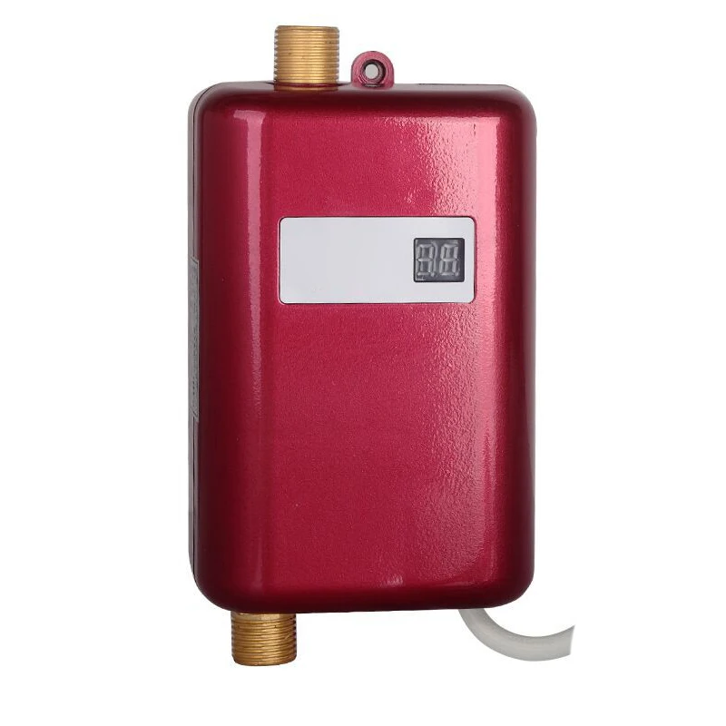 

Mini Instant Electric Tankless Hot Water Heater Shower System Sink Tap Faucet UK