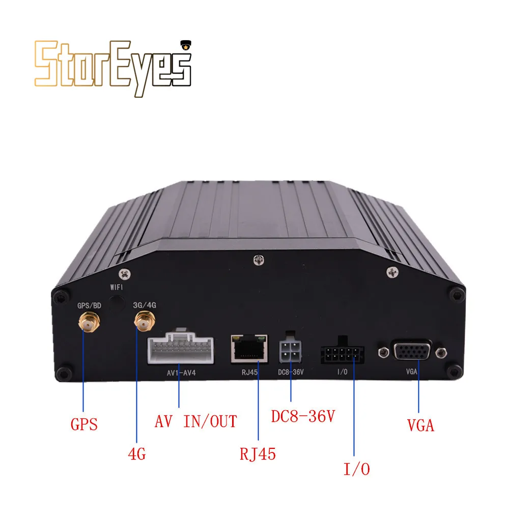 HDD SD карта AHD 720P экскаватор трактор прицеп грузовик такси школьный автобус 4Ch