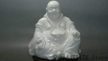 

CHINESE FOLK ART Collection China old porcelain White porcelain Buddha abstract sculpture