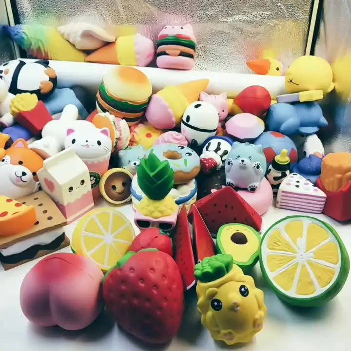 Mskwee 22 шт. светящийся мини мочи мягкий подарок для ребенка снимающий стресс
