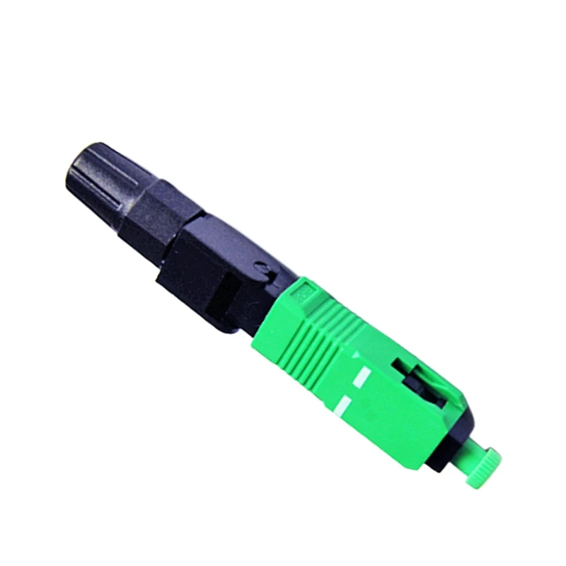 

100Pcs Ftth Sc Apc Single-Mode Fiber Optic Sc Apc Quick Connector Sc Apc Ftth Fiber Optic Fast Connector