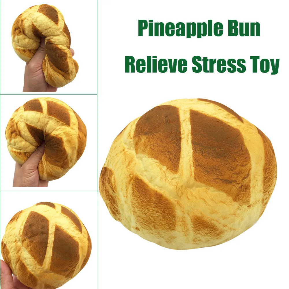 

Decoration decoration simulation toy Simulation Big Pineapple Bun Super Slow Rising Scented Relieve Stress Toy L0110