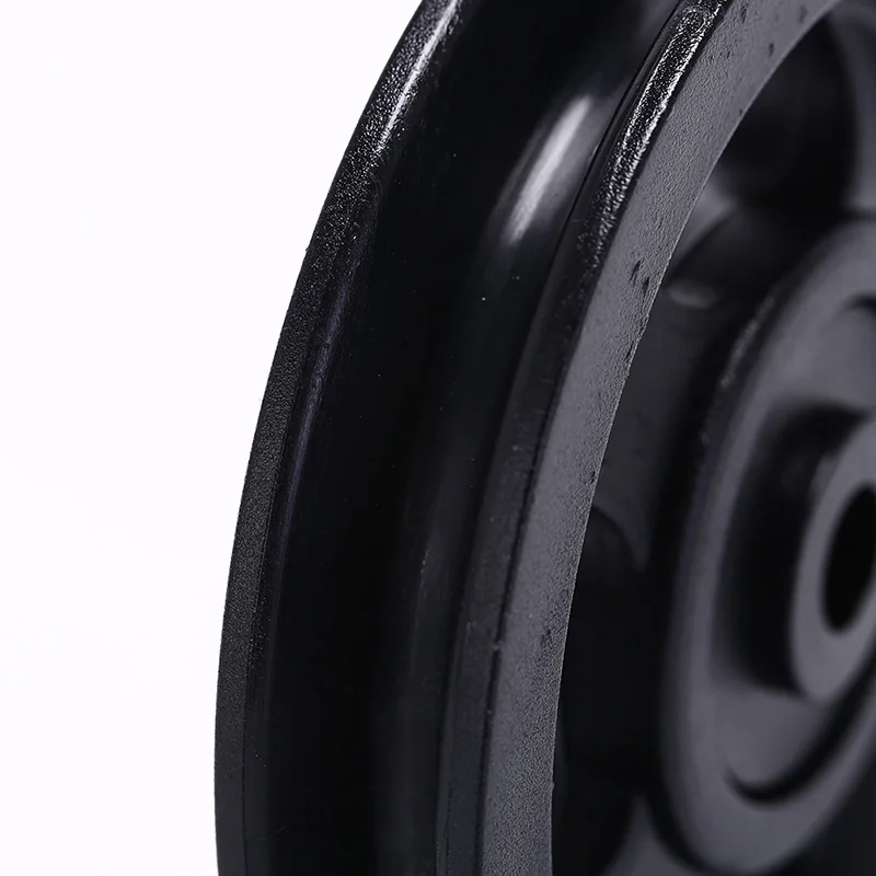 1 шт. 100 мм подшипник шкив колеса Кабель оборудование для спортзала часть износостойкое черное оборудование для фитнеса