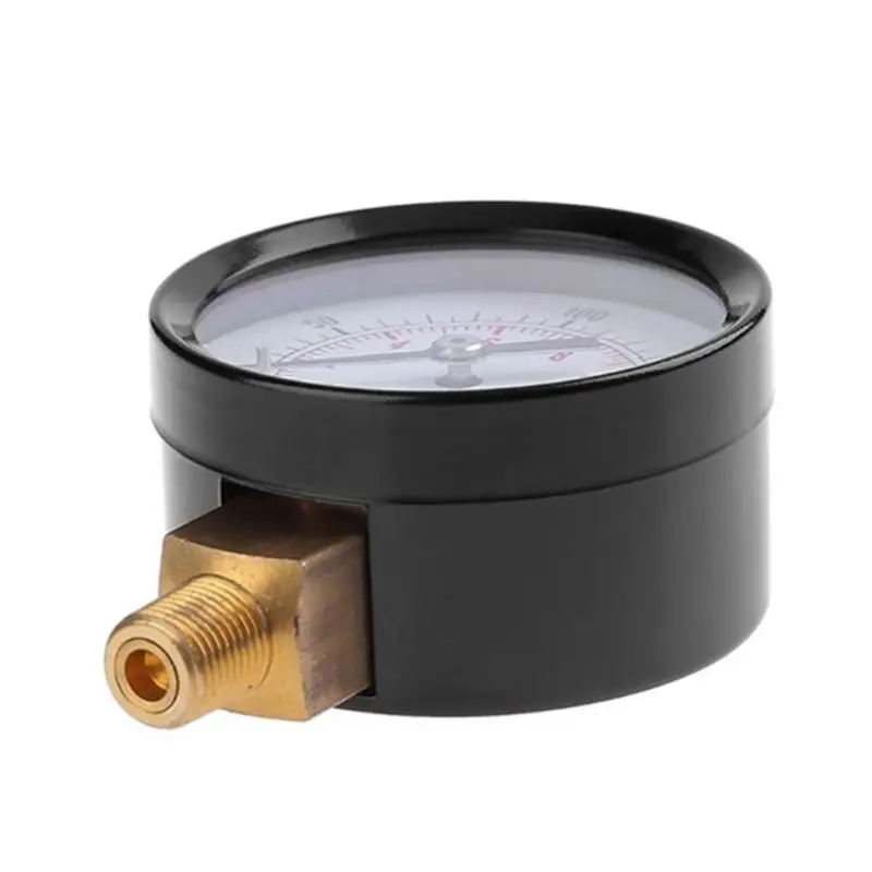 Аквариумный манометр для воды, 0-14Bar 0-200 Psi, нижнее Крепление 1/" NPT 35ED
