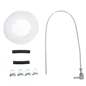 

Car Heater Fuel Stand Pipe Hose Fuel Tank Sender Standpipe Pickup Clip Hose 47.5CM with 4 Clamps For Webasto Eberspacher Heater