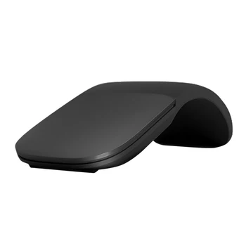

2.4GHz Bluetooth Mouse Arched Ergonomic Bendable Stable Laptop Accessory Slim Battery Powered Travel 1600dpi Wireless Portable