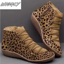 Женские ботильоны из искусственной кожи; женские Винтажные ботинки в стиле панк с перекрестными ремешками; сезон осень-зима; женская обувь на плоской подошве; botas mujer