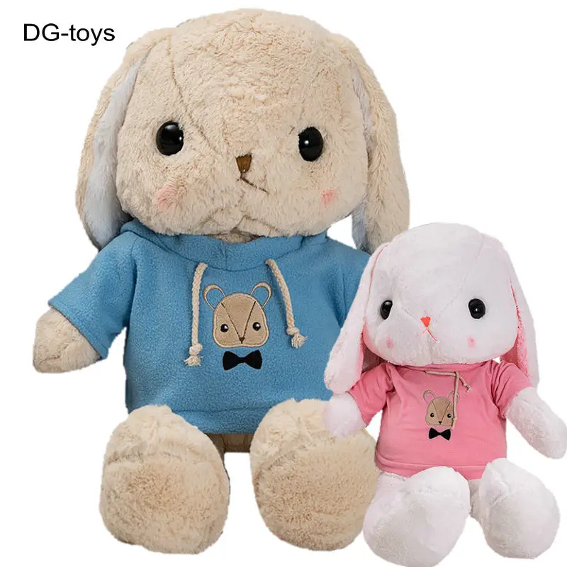 1pcs Big hanging Ears Bunny plush Toy Giant Size Stuffed Rabbits Doll toys hug Toys for Children Xmas Birthday Gift girl kid | Игрушки и