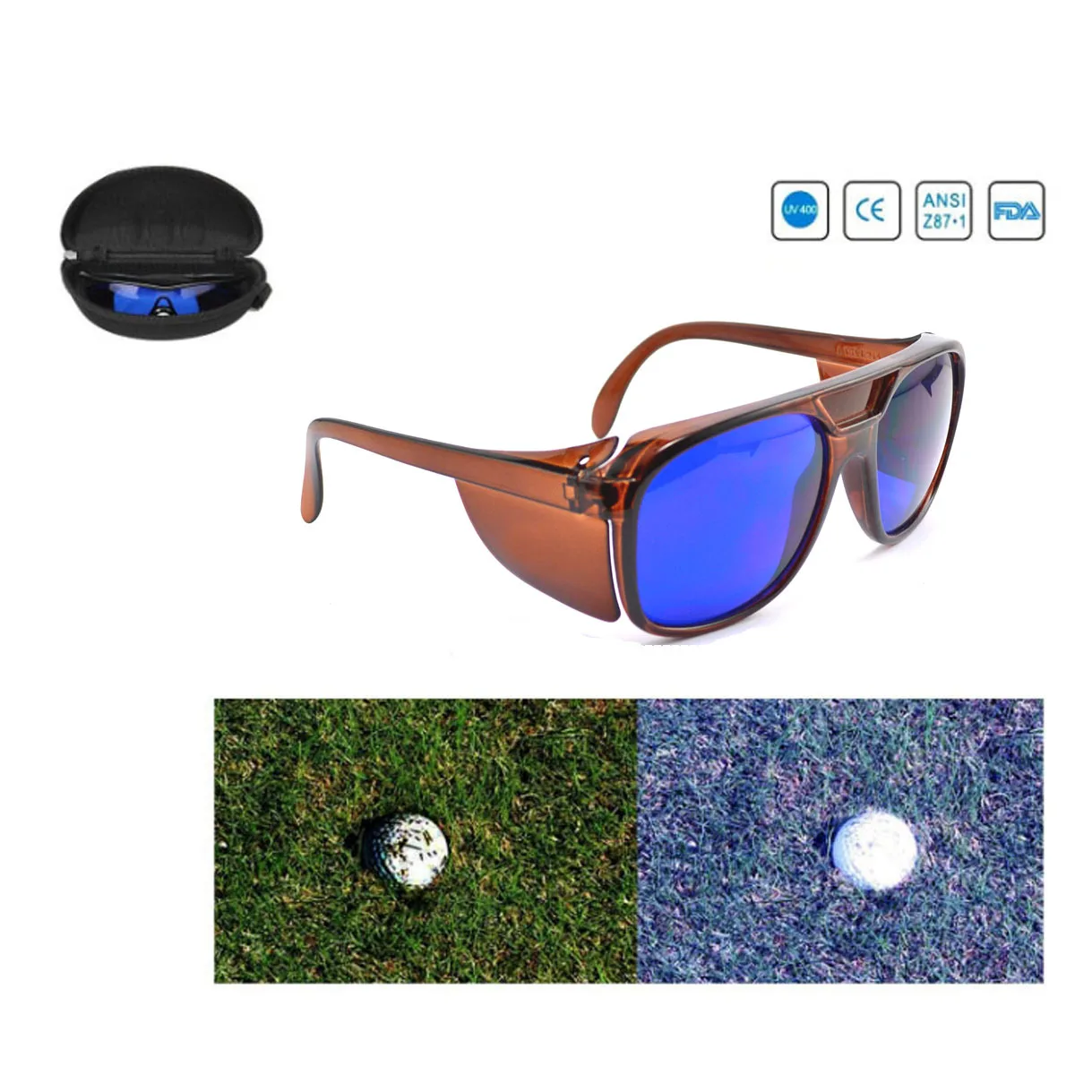 Gafas protectoras para caddie de Golf, de adoración de Dios, productos para deportes al aire libre, 3111| | - AliExpress