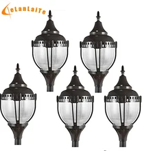 GLITE, 5 шт./лот, 60 Вт, садовые фонари, светодиодный уличный светильник, 110 В, уличный светильник, уличный светильник, полюс, гарантия 5 лет