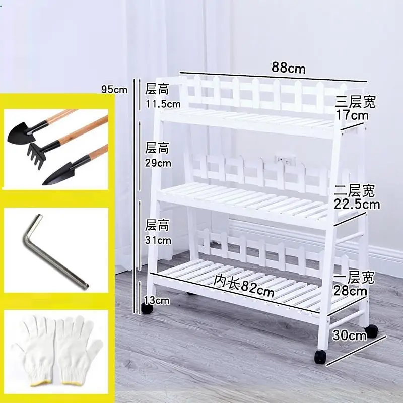 Number 1 Escalera Decorativa Madera Repisa Para Plantas Balkon Etagere Pour Plante Dekoration напольная полка Stojak Na Kwiaty подставка для цветов - Цвет: Number 1