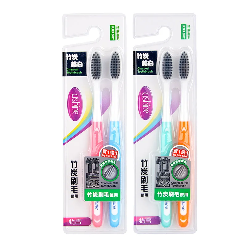 

Wholesale SNOW 959 Adult Soft Bristle Toothbrush Spare Charcoal Bar Ion Toothbrush Anti-slip Soft Silcone Toothbrush
