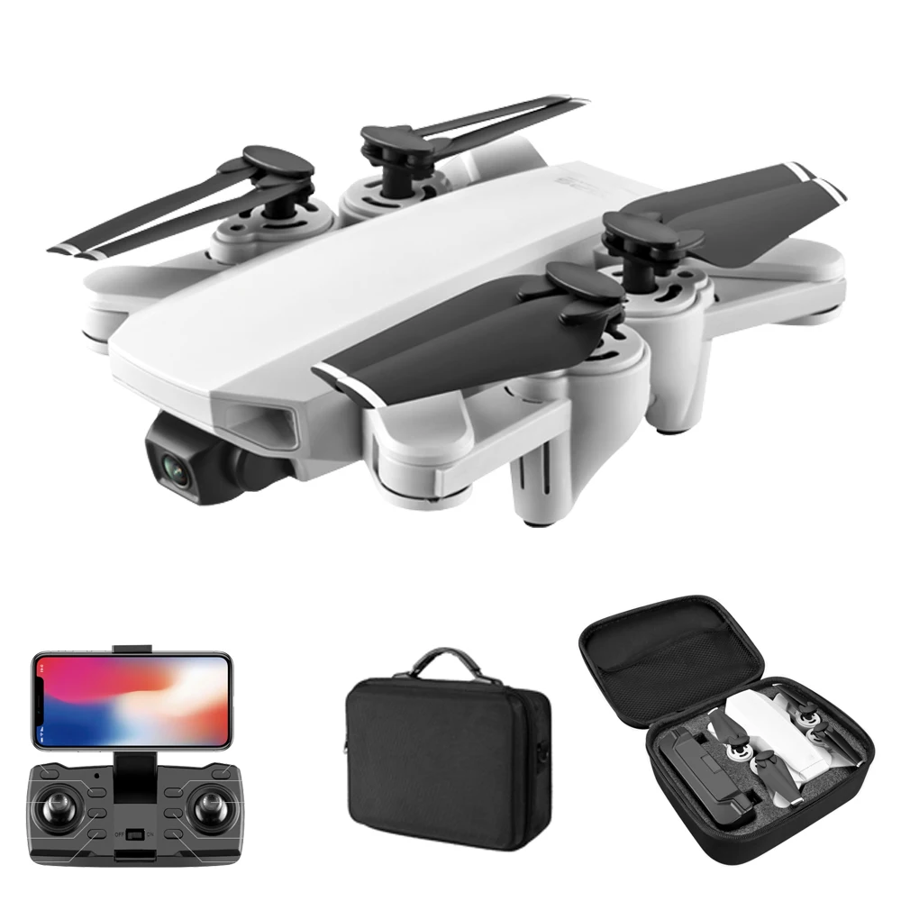 FPV GPS Дрон с камерой 4k HD 6 осевой Радиоуправляемый квадрокоптер 4 ch складные