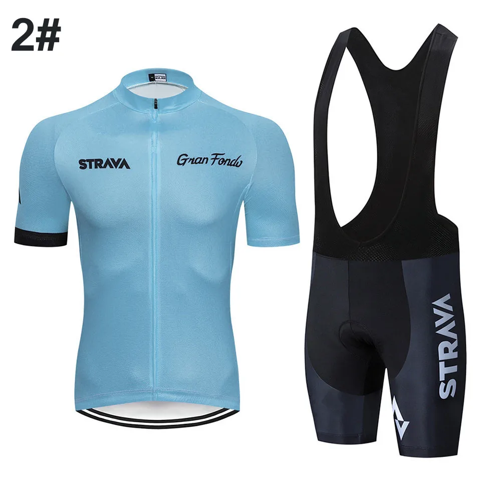 strava Sommer Radtrikots herren Team radfahren Tragen Kurzarm велосипедная футболка Джерси Команда Racing Kleid Radfahren Kleidung - Цвет: 1