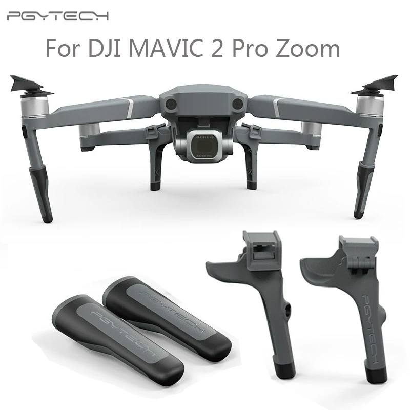 

New PGYTECH DJI Mavic 2 Landing Gear Riser Extended Landing Gear Leg for DJI MAVIC 2 Pro Zoom Fly More Combo Drone Accessories