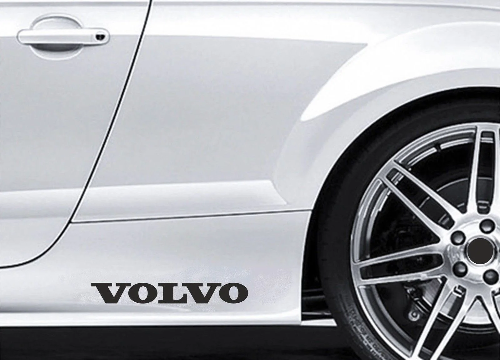 Pour 2 Pièces/paire 2x Jupe cete Autocollants pratique Volvo de premiere qualite BL110