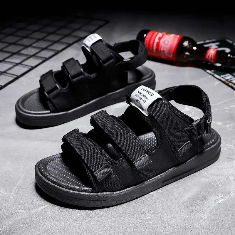 

Sandals Men's 2019 Summer Breathable Sandals New Style Anti-slip Casual Sandals Men Dual Purpose Outdoor Sandals