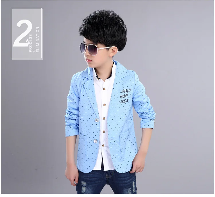 Boys Formal Coats New Spring Autumn Kids Jackets for Boy 4 5 6 8 10 12 14 Year Toddlers Children Teens Top Clothes