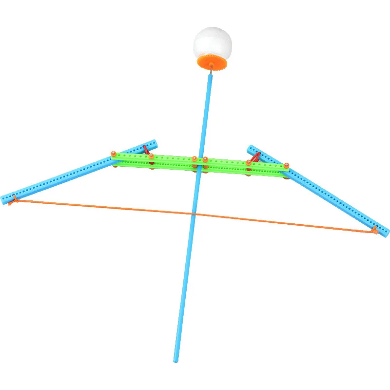 

DIY STEAM Toy Educational Science and Technology Innovation Handmade Creative Invention Compound Bow and Arrow Model Material
