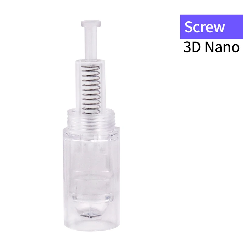 Игольчатый картридж для Dr Pen A6 Nano/9 Pin/12 Pin/36 Pin/42 Pin/3D Micro Сменные иглы головка Dr. pen Замена наконечника татуировки - Габаритные размеры: Screw 3DL