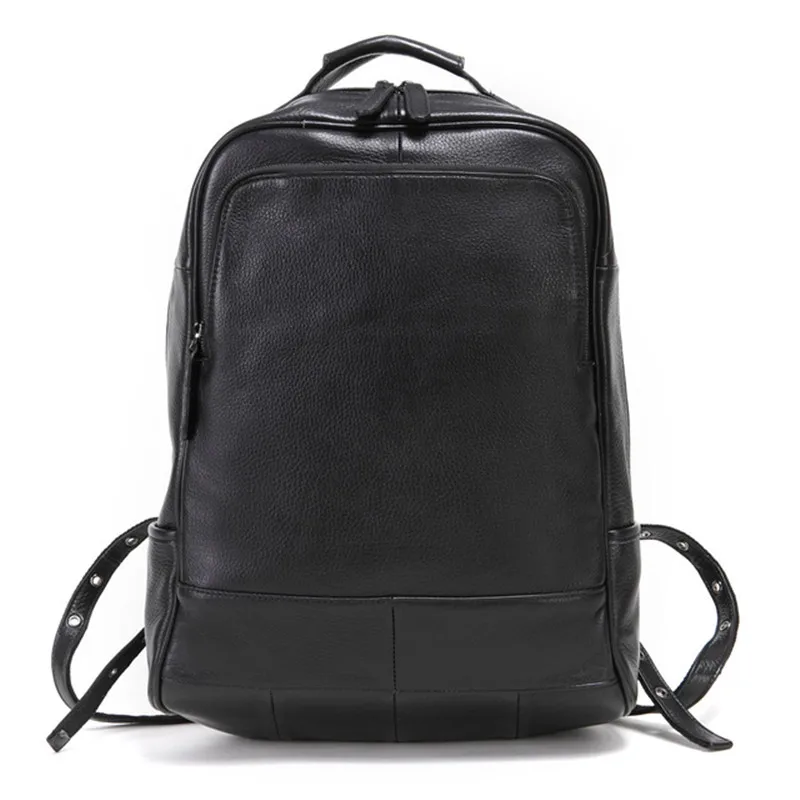 PNDME mode vintage echtem leder männer rucksack business luxury real rind laptop rucksack reise große kapazität bookbag – Detail 27