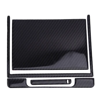 

1Set Carbon Fiber Car Center Console Storage Box Cover Panel Trim Decoration Moulding Fit for Toyota Camry 2018 2019 2020