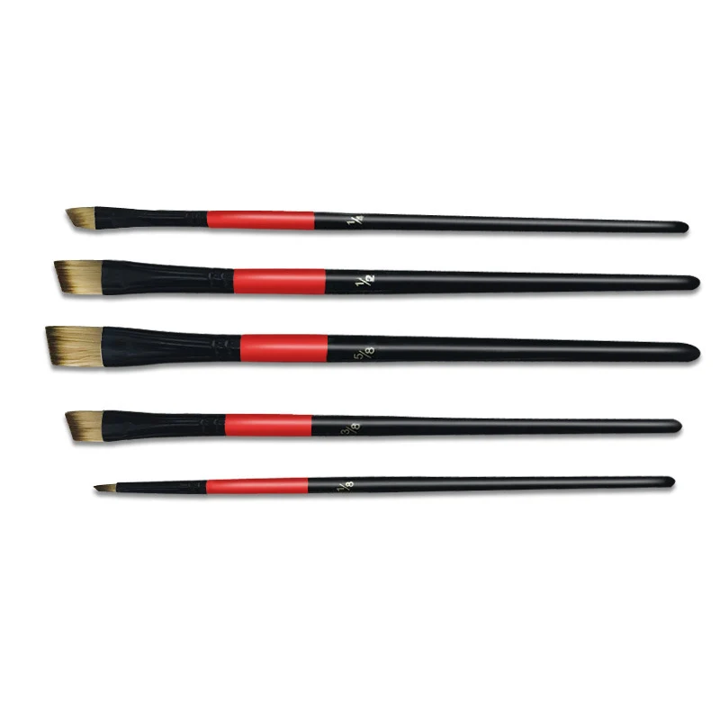 

Watercolor Paint brushes Model Supplies Drawing 5pcs DIY Nylon Gouache