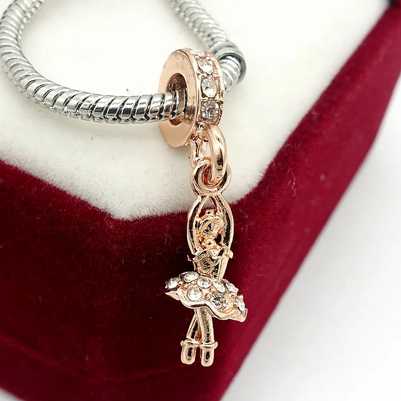 TTBEADS 1 шт. Европейский серебристый cz, очаровательные бусины для 925 браслет цепь "сделай сам" - Цвет: 13