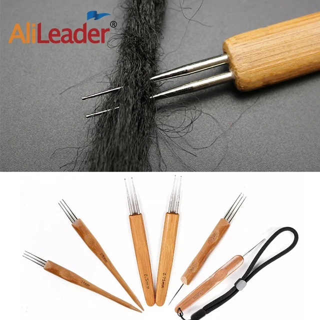 Bamboo Crochet Needle for Hair Dreadlock Accessories Wig Making Tools  Dreadlocks Hook Needles 1/2/3 Hooks - China Hair Accessories and Bamboo  Handle Crochet Hook price