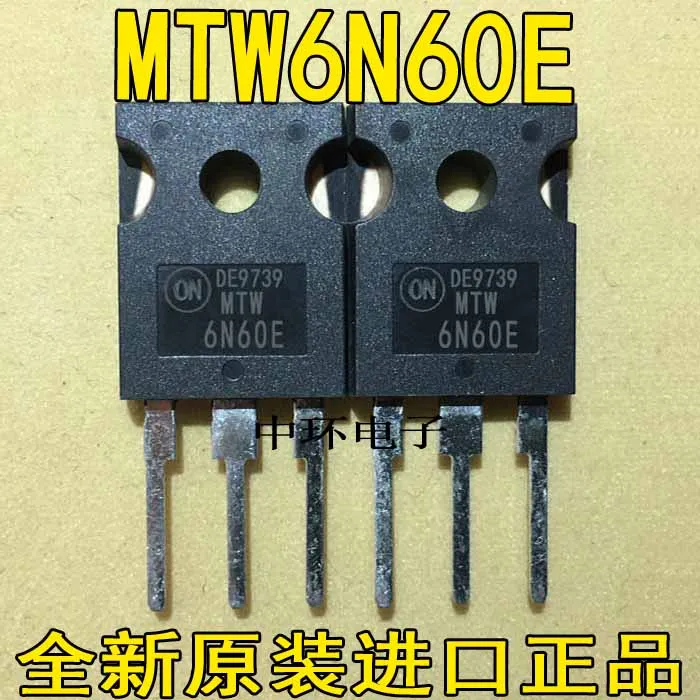 10 шт./лот MTW6N60E TO-247x m y