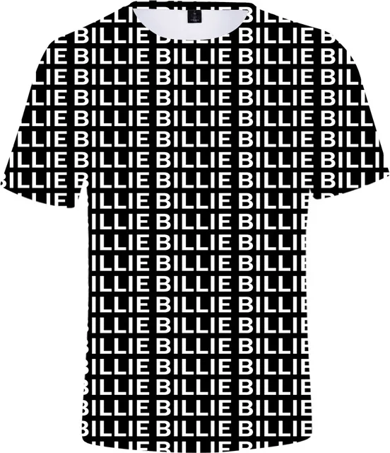 Билли эйлиш Футболка мужская wo Мужская Уличная Хип Хоп Футболка мужская, с коротким рукавом мужские футболки camisetas hombre