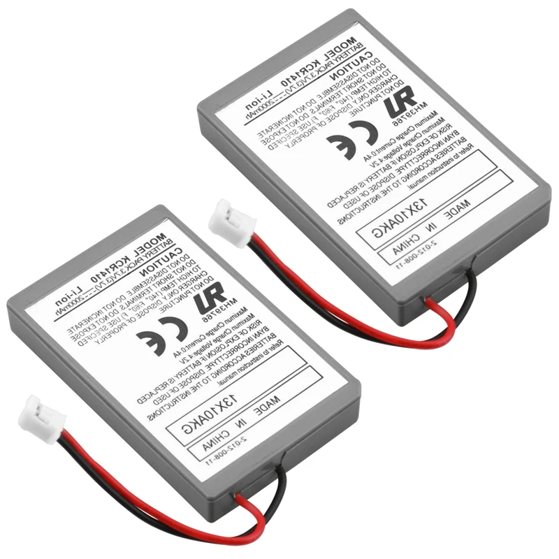 

2pcs 2000mAh Battery For Sony Gamepad PS4 Battery Dualshock4 V1 Wireless controller Rechargeable Batteries CUH-ZCT1E CUH-ZCT1U