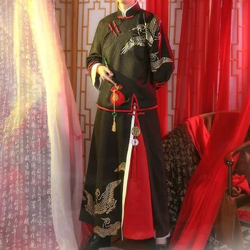 

Anime One Piece Vinsmoke Sanji Cheongsam Tang Suit Full Set Elegant Uniform Cosplay Costume For Men Halloween Free Shipping 2020