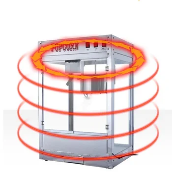 

Selling Popcorn Maker Spherical Popcorn Machine Oil-popped Commercial Puffed Rice Maker Electric Popcorn make machine