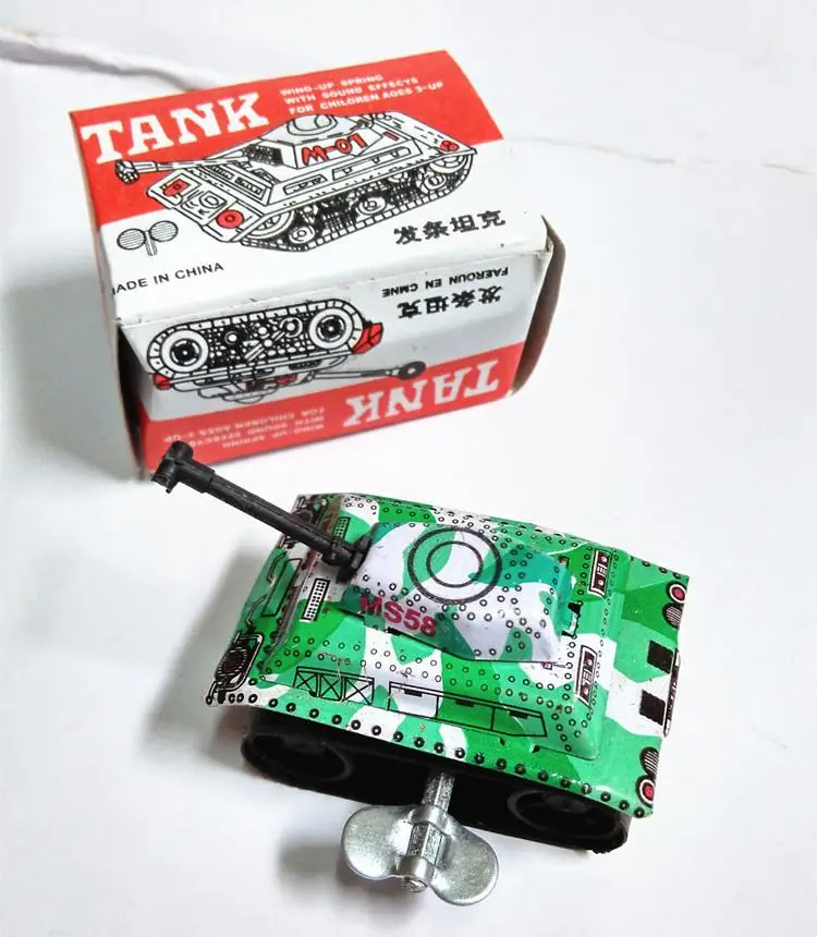 GloryStar Iron Sheet Tank Spring Tank Random Panzer Toy 30 2