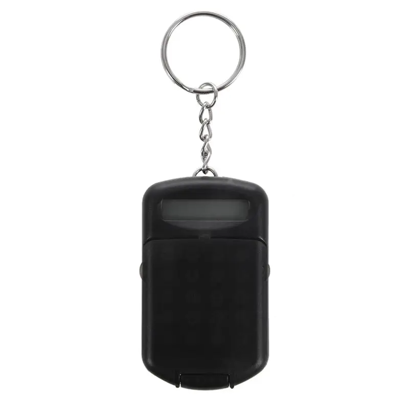 

Gray Plastic Casing 8 Digits Electronic Mini Calculator w Keychain