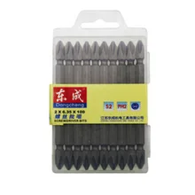 Восток в бит двойной поперечный винт головки профессиональные аксессуары наконечники отвертки сверхпрочный высокий крутящий момент